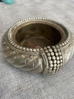Antique African Arabian Omani Ankle Bracelet Brass and Silver 1930’s