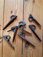 Vintage Climbing Pitons.  Clog King Pins x 8