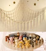 Stuffed Animal Storage Hammock - Baby Toy Hammock Net for Stuffed Animals Cute R