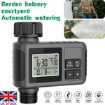 Automatic Water Timer Irrigation Watering System Sprinkler Garden Programmer Set