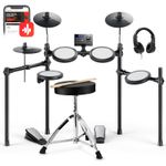 Donner DED-70 NEW Electric Drum Set 68 Sounds 12 Drum Kit 4 Mesh Pads Kids