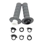 6 Color Universal Motorcycle Grips 7/8" 22mm Hand Grip W/ The Snap-on Cam Lock-o