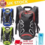 15L Hydration Backpack Pack + 2L Water Bag Bladder Cycling Hiking Running Travel