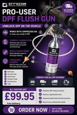 Errecom DPF Flush Gun Professional DPF Cleaner Kit Cars Vans HGV Commercial