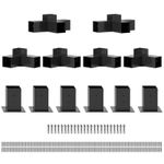 Outsunny Pergola Kit, Pergola Brackets with 3-Way & 4-Way Corner Brackets