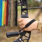 Adjustable Archery Compound Bow Wrist Sling Braid Cord Rope Strap Hunting Shoot