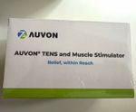 AUVON TENS & Muscle Stimulator Dual 2-Channel Handheld AS8012