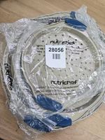 NutriChef 3-Piece Pizza Tray Set with Silicone Handles - Round Nonstick PizzaPan