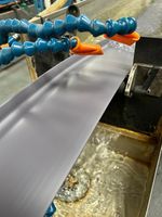 Dark Grey  Flexible PVC Sit On Skirting Board 10m,15m,25m,50m– 100mm High x 20mm