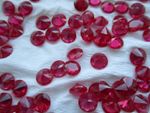 Corundum Synthetic  Loose Gem Stones Round  Red RUBY  Lab Created RUBY #5