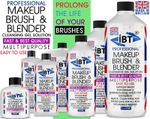 MAKE UP BRUSH CLEANER | Cleansing Gel Solution Makeup Brush & Blender Shampoo