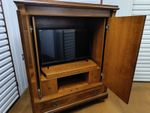 1990s Country Crossings Media Armoire
