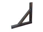 Metal Reinforced Shelf Bracket Box Section Mild Steel  300-400KG PER BRACKET