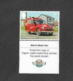 Morris Minor Van-Great Britain-Auto Legends 2013 mnh