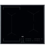 AEG IKE64441FB60cm 4 Zone Induction Hob Black Flex Zone HW182198