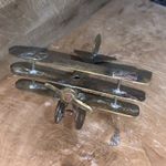 German trench art ,TRI plane German cross,coins to date WW1/2 very rare 