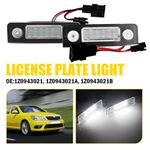 2x LED Licence Number Plate Light For Skoda Octavia MK II Estate 1Z Roomster 5J