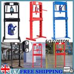 6-20 Ton Workshop Hydraulic Press Heavy Foor Bench Press Garage Equipment Tools