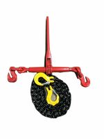 10mm G8 Lashing / Loadbinder Chain Kit  - 6 Meters With Hook/Catch Each End