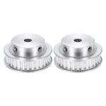 2Pcs Aluminium Timing Pulley XL 30 Teeth 8mm Bore 5.08mm Pitch 11mm Slot
