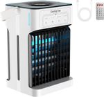 Portable Air Cooler Fan Cooling Fan, Mini Air Conditioning Unit with 1100ml Tank