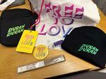 Duran Duran Free To Love VIP Concert Memorabilia Bundle Tote Beanie Bag &more