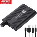 Portable HIFI Headphone Amplifier Stereo Earphone Audio AMP 3.5mm Aux 16-300 ohm