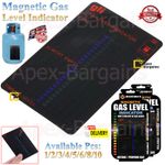 1/10x Magnetic Gas Level Indicator Bottle Butane/Propane LPG Fuel Tank Gauge BBQ