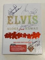 SUPER RARE: Elvis TCB Band SIGNED BY James Burton, Glen D. Hardin, Jerry Scheff