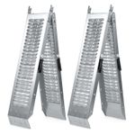 VEHICLE LOADING RAMP HEAVY DUTY 400KG CAPACITY FOLDING MOTORBIKE BIKE ACCESS