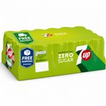 7UP Zero Lemon & Lime Cans 24 X 330Ml