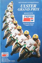 Ulster Grand Prix 1993 Official Programme Joey Dunlop