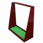 Solid Wood Golf Club Rack Thickened Design Golf Club Display Stand for Golfers