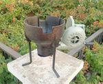 Portable Forge Furnace with Air Blower & Tripod – Blacksmithing & Schmiedeesse