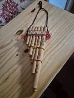Authentic Peruvian Cusco Double Pan Flute - Handcrafted Bamboo Zampoña Siku