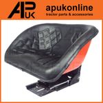 Red Bucket Seat Pan Suspension for Massey Ferguson 35 65 135 165 240 Tractor
