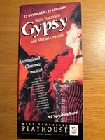 Leeds Gypsy Sheila Hancock Michael Cashman Wendi Peters Sondheim Styne 1993