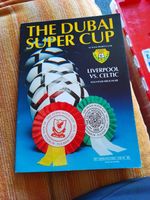 DUBAI SUPER CUP 1986 Liverpool v Celtic - official programme (F)