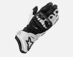 LeatherRoad GP PRO Leather Racing/Sport Long Motorcycle Gloves,Men's Size M-2XL