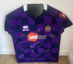  Wigan Warriors Rugby Super League Away Shirt 2013 Jersey Purple Top M 