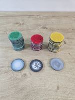 37x Eco Clever Master Disc Repair Pads Bundle 13 Green 13 Yellow 11 Red Used.