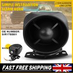 1PCS Universal Black 12V Battery Backup Siren Replacement for Car Auto Alarm UK