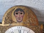 WOBLEY EYES Anthony Nancolas, FALMOUTH 12X17 LONGCASE CLOCK DIAL+move