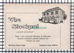 C6642) The Stockpot Stock Essex Advert - 1976 Cutting