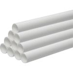 Waste pipe 1m WHITE 32 mm or GREY 40 mm diam:  Solvent weld