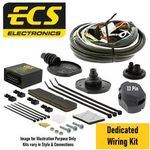 ECS 13 Pin Towbar Wiring Kit For Ford Transit Custom Van F3 W/Prep 06/16-06/23