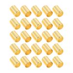 25PCS Hose Ferrules Brass Fitting 0.552in ID Repair Ferrules For Welding