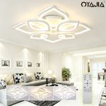 Large LED Ceiling Light Dimmable Lamp Remote Control Colour Changing Living Room