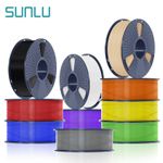 【ADD 4-PAY 3】SUNLU 3D Printer Filament PLA PLA+ PETG TPU ABS 1.75mm 1KG/0.5KG