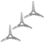 Shredder Blades for STIHL SH55 SH56 SH56C SH85 SH86 SH86C Leaf Blower Vacuum x 3